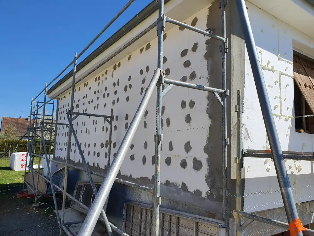 Isolation par l'extérieur d'une maison individuelle à Dreux (3)