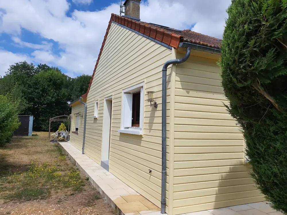 Peinture de bardage bois à Luray (2)