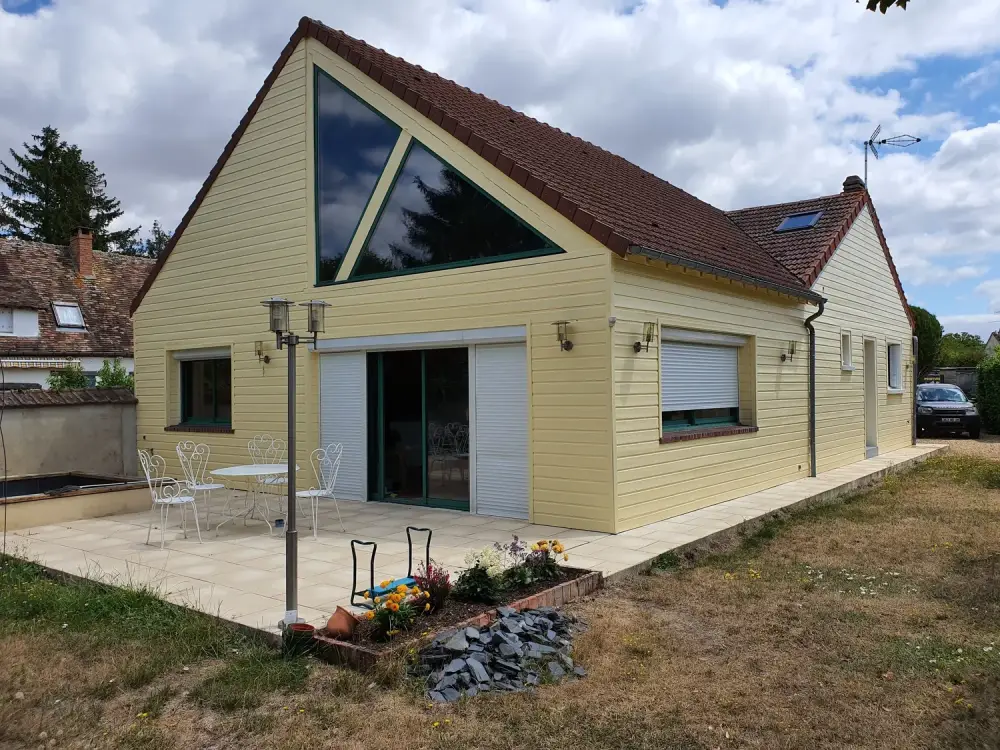 Peinture de bardage bois à Luray (3)