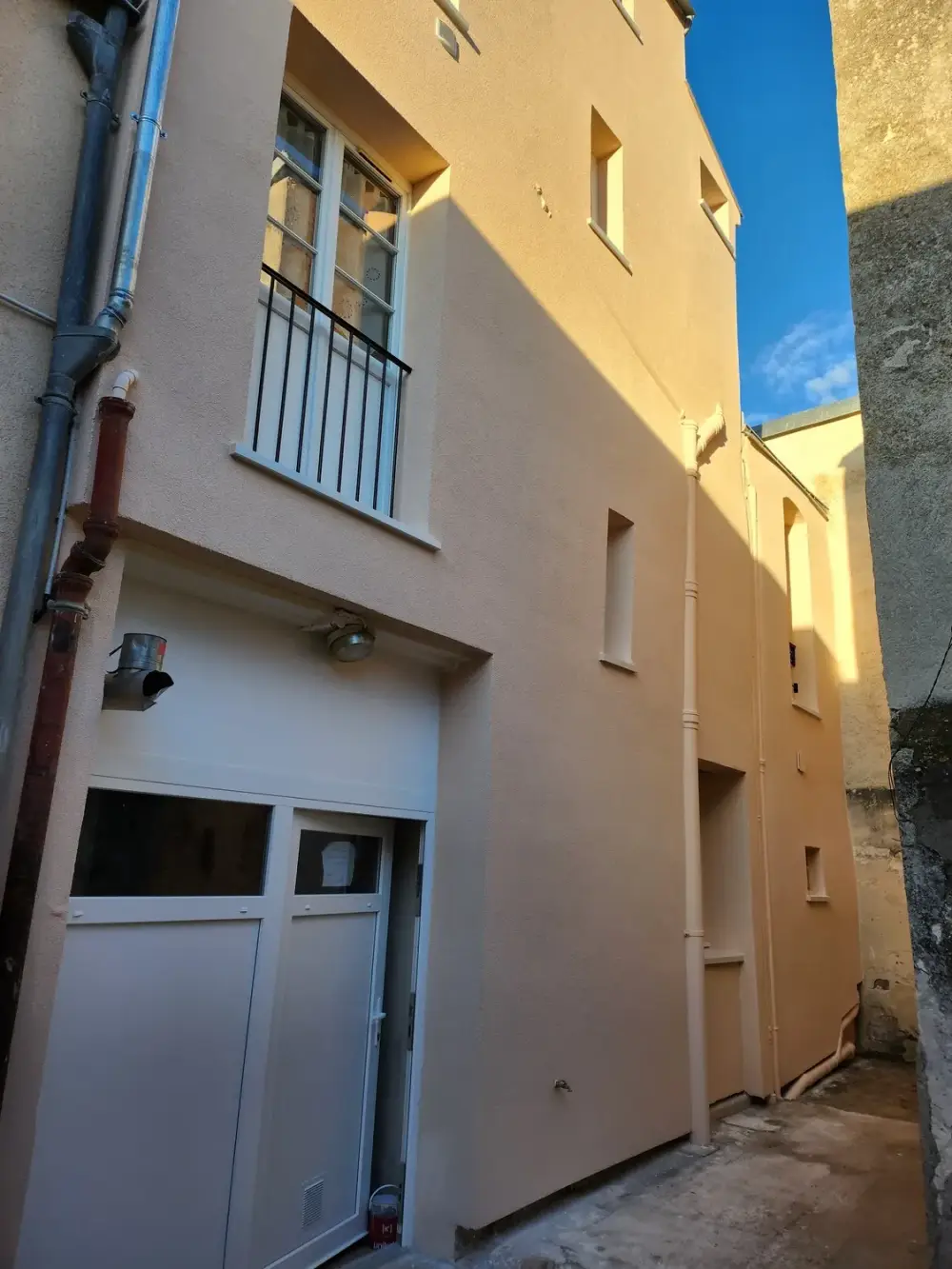 Isolation extérieure d'un immeuble à Dreux