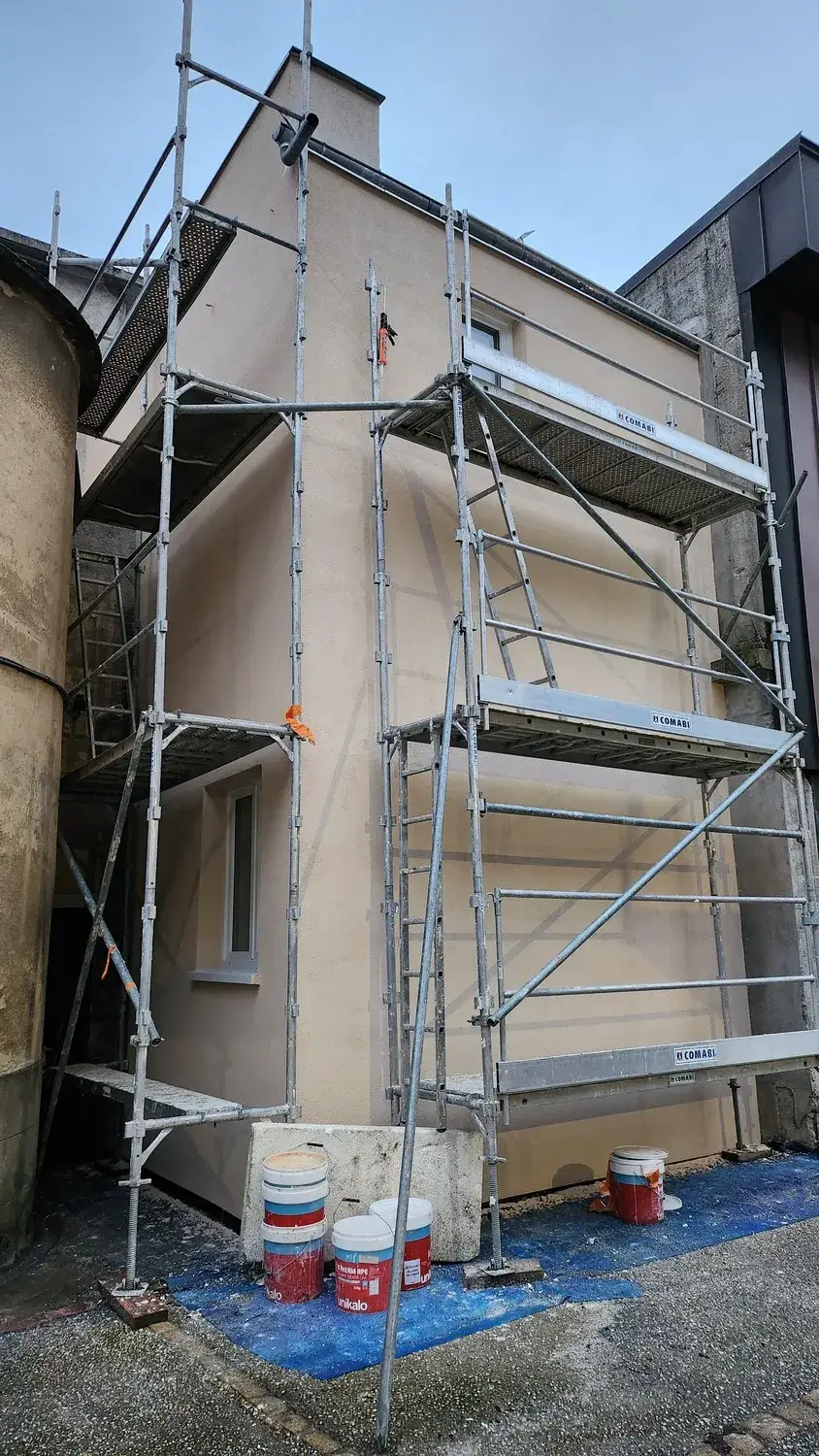 Isolation extérieure d'un immeuble à Dreux (3)